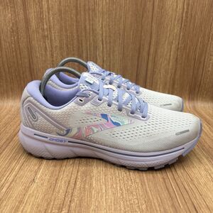 Brooks‎ Ghost 14 White/Purple/Pink Women’s Size 10 B Running Sneakers